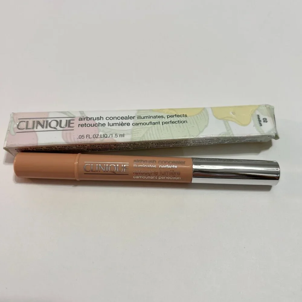 Clinique Airbrush Concealer Shade 02 Medium Full Regular Standard Size